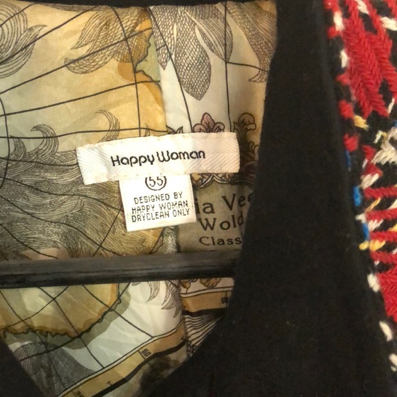 Double breasted long wool trench coat - Picture 2 of 8